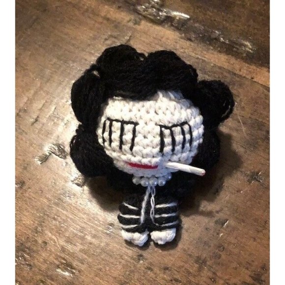 NEW $150 HOUSE OF MUA MUA LIMITED EDITION COCO CHANEL FABRIC PIN / BROOCH - Picture 1 of 2